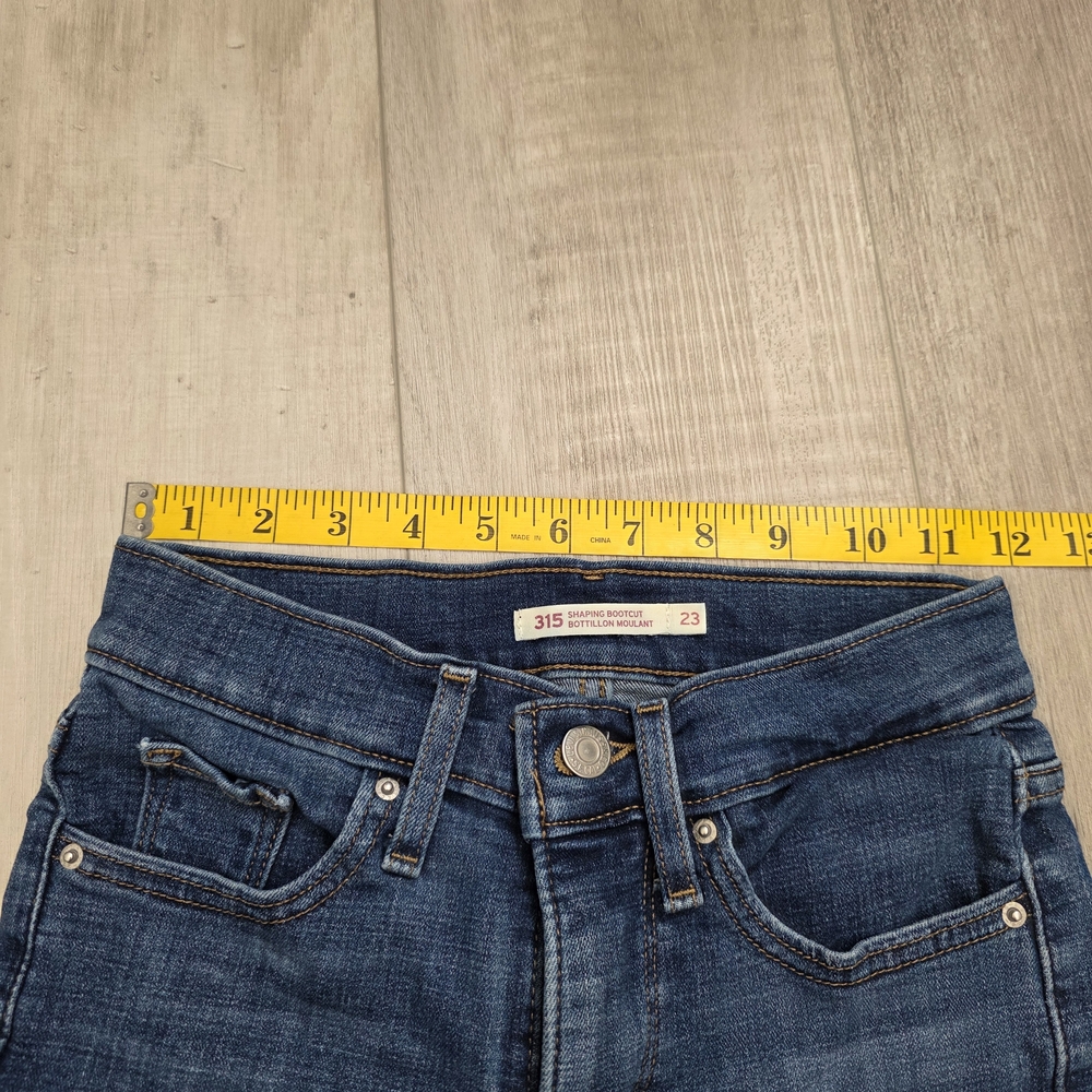 Levi's Dark Blue Bootcut Jeans - Picture 6 of 12